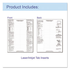CLI05557 - C-Line® Sheet Protector with Index Tabs And Inserts