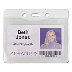 AVT75411 - Advantus® Security ID Badge Holders