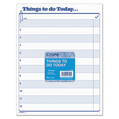 TOP2170 - TOPS® "Things To Do Today" Daily Agenda Pad
