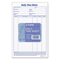 TOP30041 - TOPS® Daily Time and Job Sheets