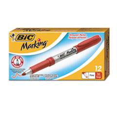 BICGPM11RD - BIC® Mark-It® Fine Point Permanent Marker