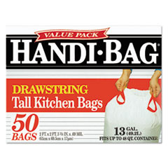 WBIHAB6DK50CT - Handi-Bag Drawstring Kitchen Bags