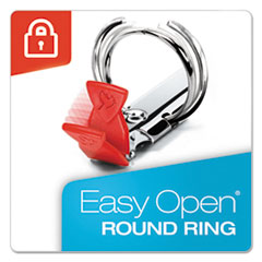CRD11121 - Cardinal® Premier Easy Open® ClearVue™ Locking Round Ring Binder