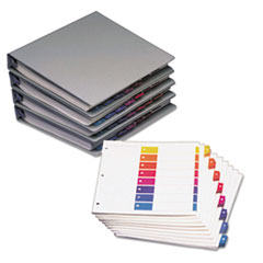 AVE11168 - Avery® Ready Index® Contemporary Multicolor Table of Contents Divider Sets Uncollated in Bulk Packs