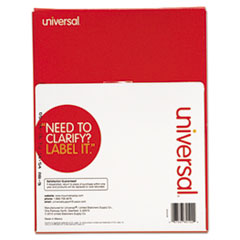 UNV80102 - Universal® White Multiuse Permanent Self-Adhesive Labels