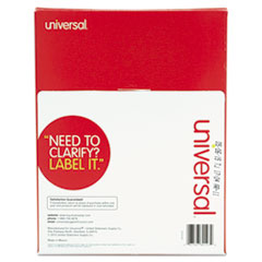 UNV80107 - Universal® White Multiuse Permanent Self-Adhesive Labels