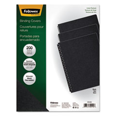 FEL52115 - Fellowes® Expression™ Linen Texture Presentation Covers for Binding Systems