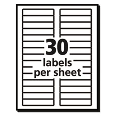 AVE5066 - Avery® Permanent File Folder Labels with TrueBlock™ Technology