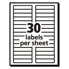 AVE8366 - Avery® Permanent File Folder Labels with TrueBlock™ Technology