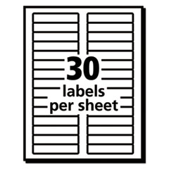 AVE48266 - Avery® EcoFriendly File Folder Labels