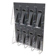 DEF56201 - deflect-o® Stand Tall® Multi-Pocket Wall-Mount Literature Systems
