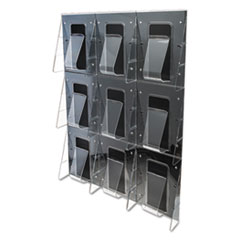 DEF56801 - deflect-o® Stand Tall® Multi-Pocket Wall-Mount Literature Systems