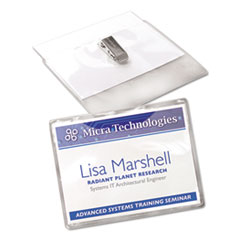 AVE5384 - Avery® Garment Friendly™ Clip Style Name Badges