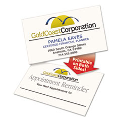 AVE5876 - Avery® 2-Side Printable Clean Edge® Business Cards