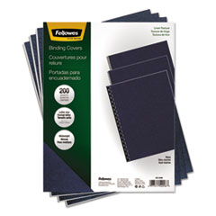 FEL52113 - Fellowes® Expression™ Linen Texture Presentation Covers for Binding Systems