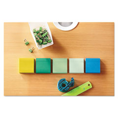 MMM65412SST - Post-it® Recycled Notes in Bora Bora Colors