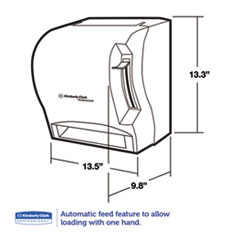 KCC09765 - Kimberly Clark Professional Lev-R-Matic Roll Towel Dispenser