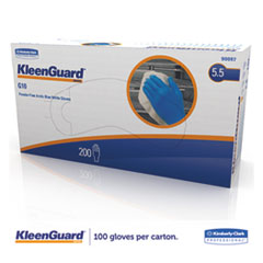 KCC90099 - KLEENGUARD* G10 Arctic Blue Nitrile Gloves - X Large
