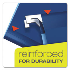 PFX415215NAV - Pendaflex® Colored Reinforced Hanging File Folders