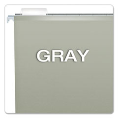 PFX415215GRA - Pendaflex® Colored Reinforced Hanging File Folders