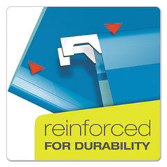 PFX4153X2ASST - Pendaflex® Extra Capacity Reinforced Hanging File Folders with Box Bottom