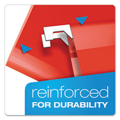 PFX415215ASST - Pendaflex® Colored Reinforced Hanging Folders