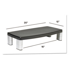 MMMMS90B - 3M Extra-Wide Adjustable Monitor Stand