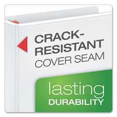 CRD26350 - Cardinal® XtraLife® ClearVue™ Non-Stick Locking Slant-D® Ring Binder