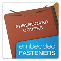 PFX2257R - Pendaflex® Four-, Six-, and Eight-Section Pressboard Classification Folders