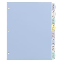 AVE16171 - Avery® Translucent Durable Write-On Reference Index Dividers