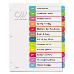 AVE11847 - Avery® Ready Index® Customizable Table of Contents Multicolor Dividers