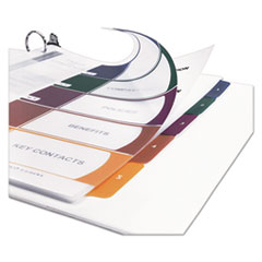 AVE11816 - Avery® Ready Index® Translucent Multicolor Table of Contents Dividers