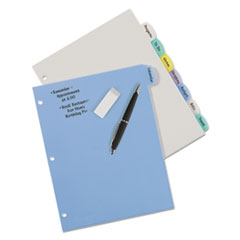 AVE16171 - Avery® Translucent Durable Write-On Reference Index Dividers