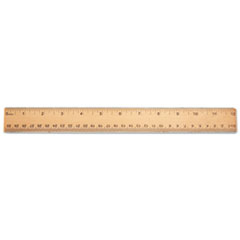 UNV59021 - Universal® Flat Wood Ruler