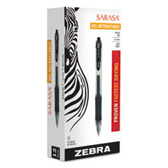 ZEB46810 - Zebra Sarasa® Gel Retractable Roller Ball Pen
