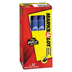 AVE08884 - Avery® Marks-A-Lot® Large Chisel Tip Permanent Marker