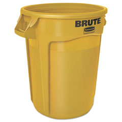 RCP2632YEL - Round Brute® Container