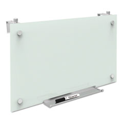 QRTPDEC1830 - Infinity Magnetic Glass Dry Erase Cubicle Board, 18 x 30, White