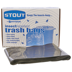 STOT4349B15 - Stout® Total Recycled Content Low Density Trash Bags