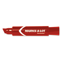 AVE24147 - Avery® Marks-A-Lot® Jumbo Chisel Tip Permanent Marker, 1 Dozen