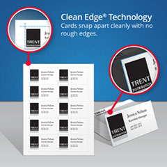 AVE8876 - Avery® 2-Side Printable Clean Edge® Business Cards