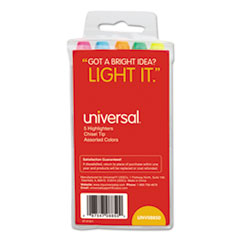 UNV08850 - Universal™ Pocket Highlighters