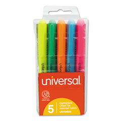 UNV08850 - Universal™ Pocket Highlighters