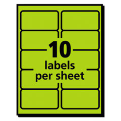AVE6481 - Avery® Removable Self-Adhesive Color-Coding Labels