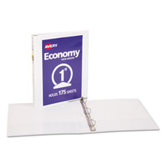 AVE05711 - Avery® Economy View Binder w/Round Rings