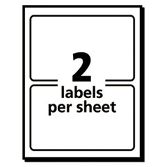 AVE5147 - Avery® Removable Adhesive Print or Write Name Badge Labels