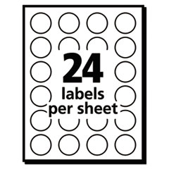 AVE05461 - Avery® Print or Write Removable Color-Coding Labels