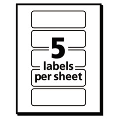 AVE05436 - Avery® Removable Self-Adhesive Multi-Use ID Labels