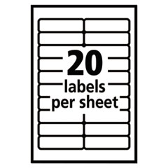 AVE05422 - Avery® Removable Self-Adhesive Multi-Use ID Labels