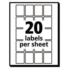 AVE05428 - Avery® Removable Self-Adhesive Multi-Use ID Labels